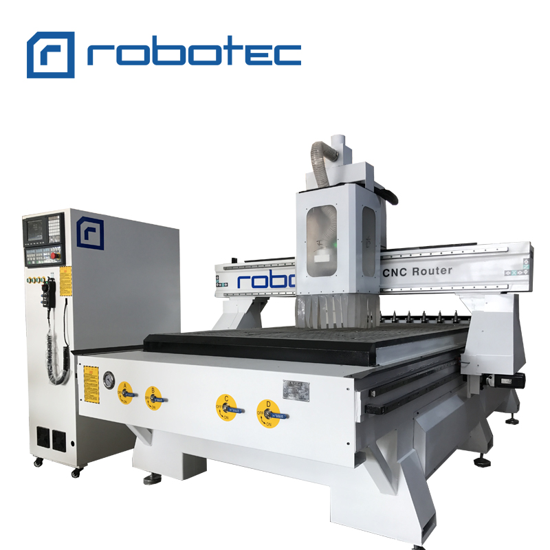 <b>Linear Tool Magazine Auto Tool Change CNC Router Machine</b>