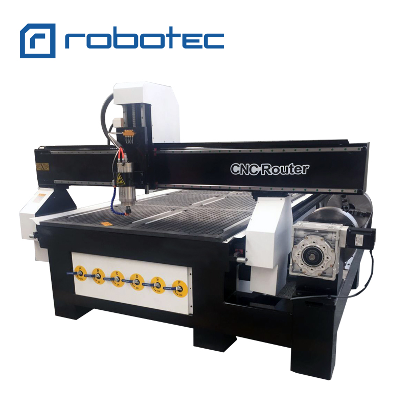 <b>4 Axis CNC Router With Double Chuck Rotary</b>