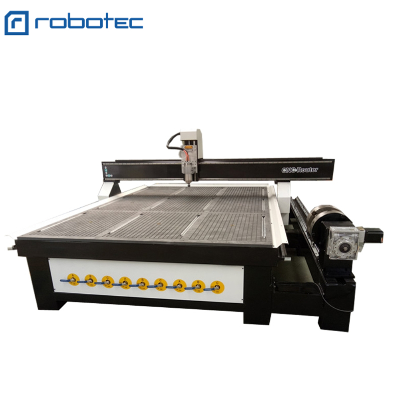 2x3M 4 Axis CNC Router Machine With Rotary