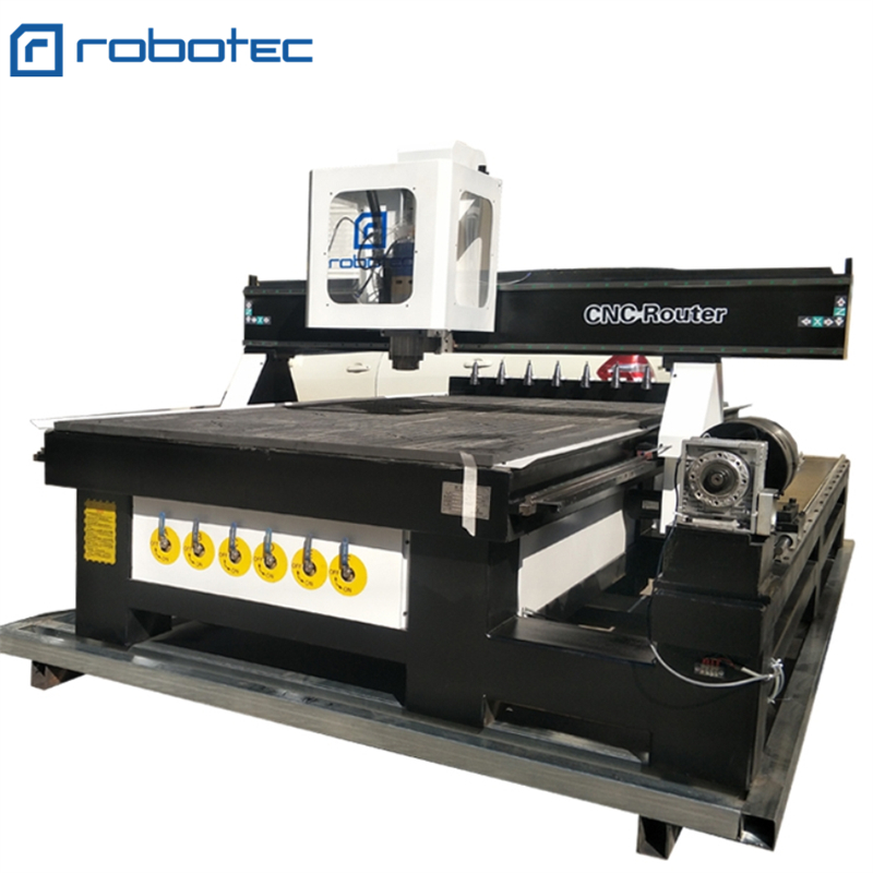 4 Axis CNC Router Machine With Auto Tool Changer