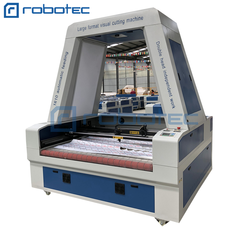 Full Vision CCD Auto Feeding CO2 Laser Cutting Machine